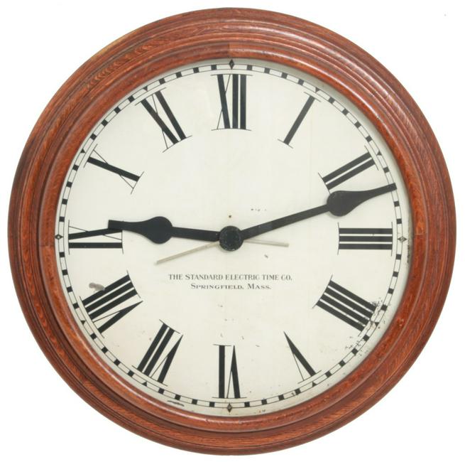 Standard Electric Time Co. Gallery Clock Price Guide