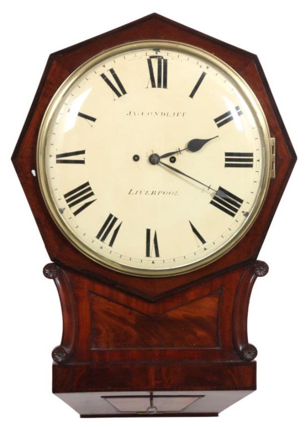 English Fusee Tavern Clock Price Guide