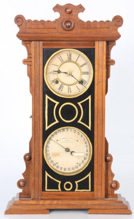 Waterbury No. 42 Calendar Clock Price Guide