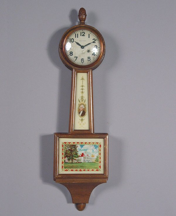 Waltham Miniature Banjo Clock Price Guide