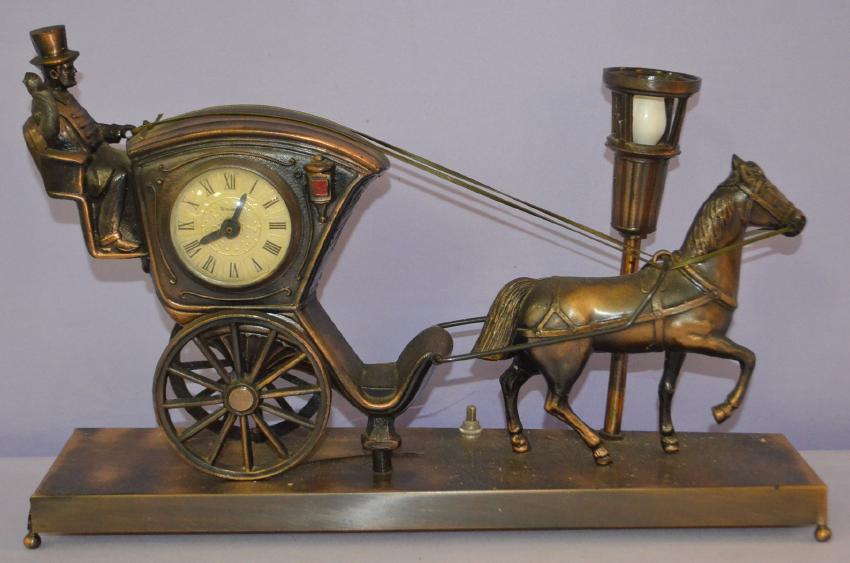 Vintage United Horse & Carriage Electric Clock Price Guide
