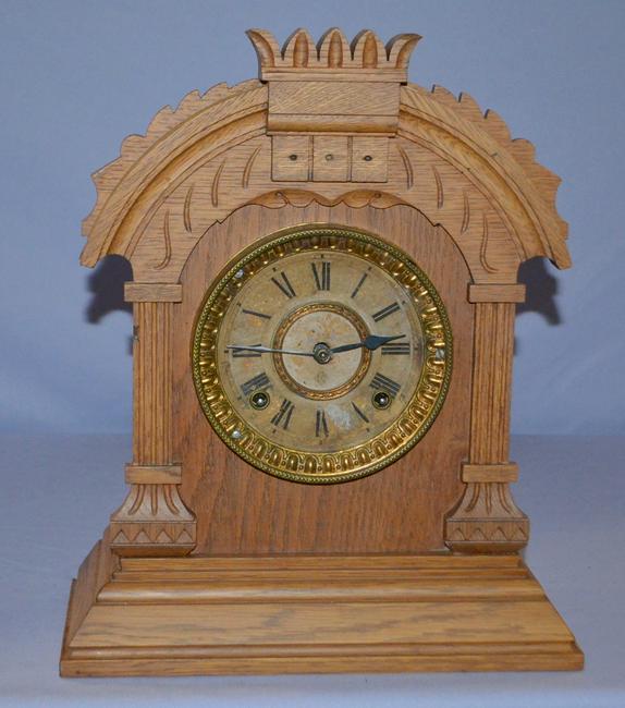 Gilbert Kitchen Mantel Clock. Walnut case, Price Guide