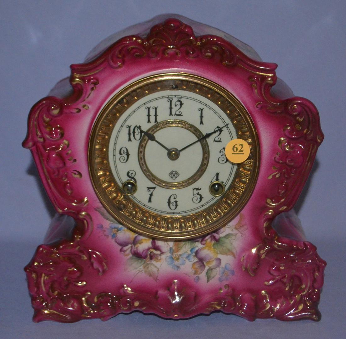 Ansonia (La villa) porcelain Mantle Clock Price Guide