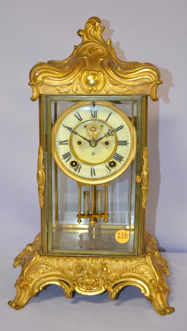 Ansonia (peer) Crystal Regulator Clock Price Guide