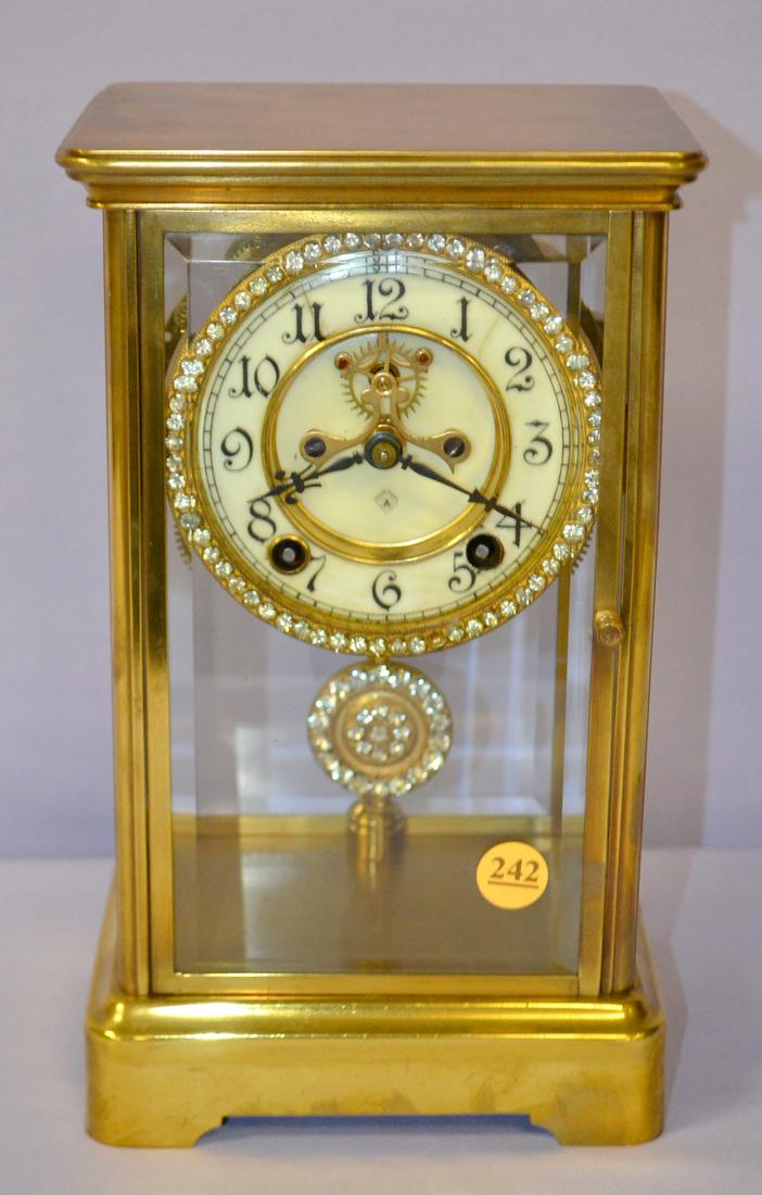 Ansonia (Marquis) Crystal Regulator Clock Price Guide