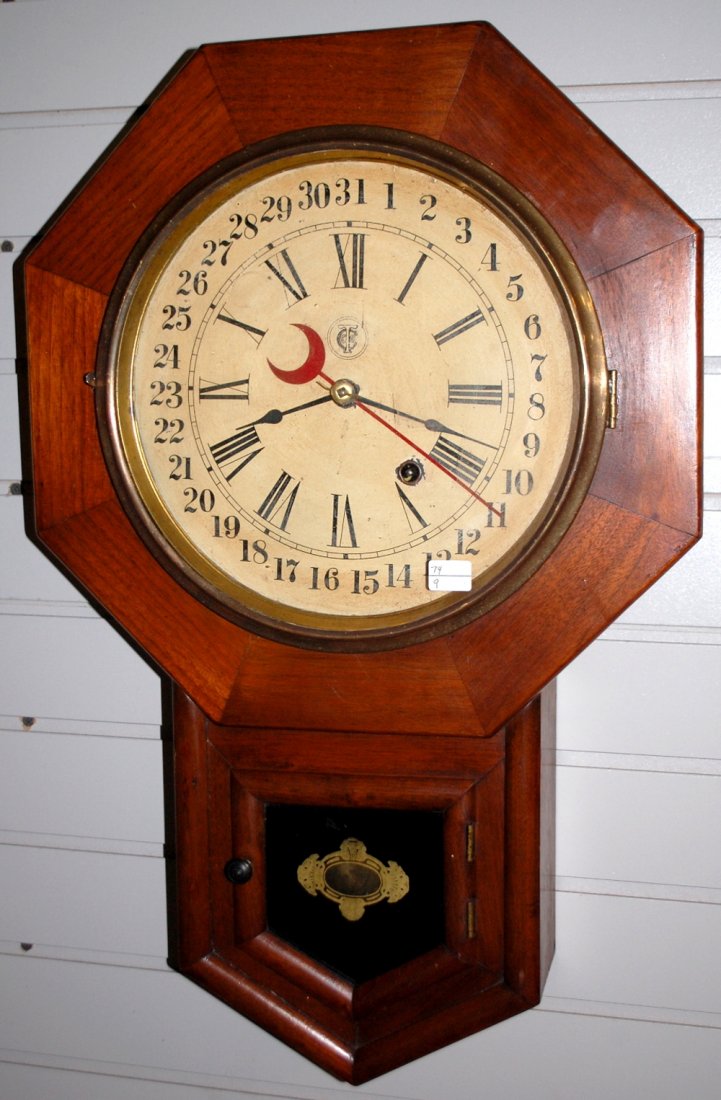 Waterbury Combine Calendar Wall Clock Price Guide