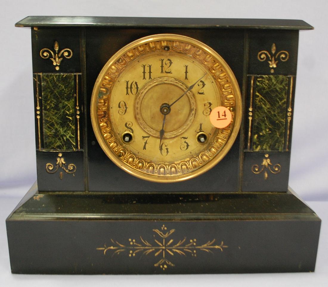 Ansonia Iron Buffalo Head Mantle Clock Price Guide