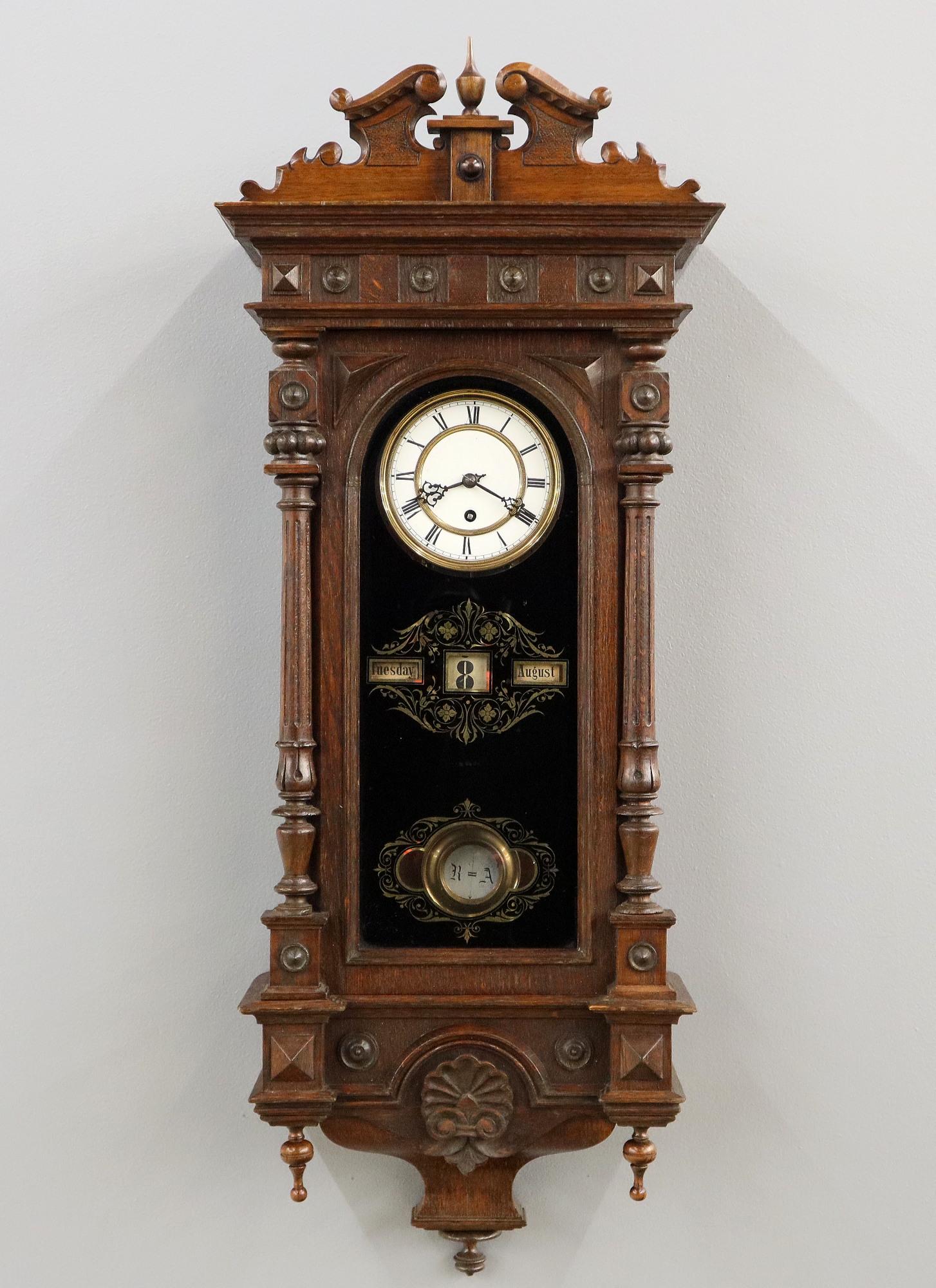 How Much Is A Gustav Becker Clock Worth at Yvonne Martinez blog