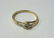 Art Deco 10Kt yellow White Gold Diamond In The Rough - 5