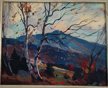 Emile Albert Gruppe Oil Canvas Board Painting Mt Nov 24 2017