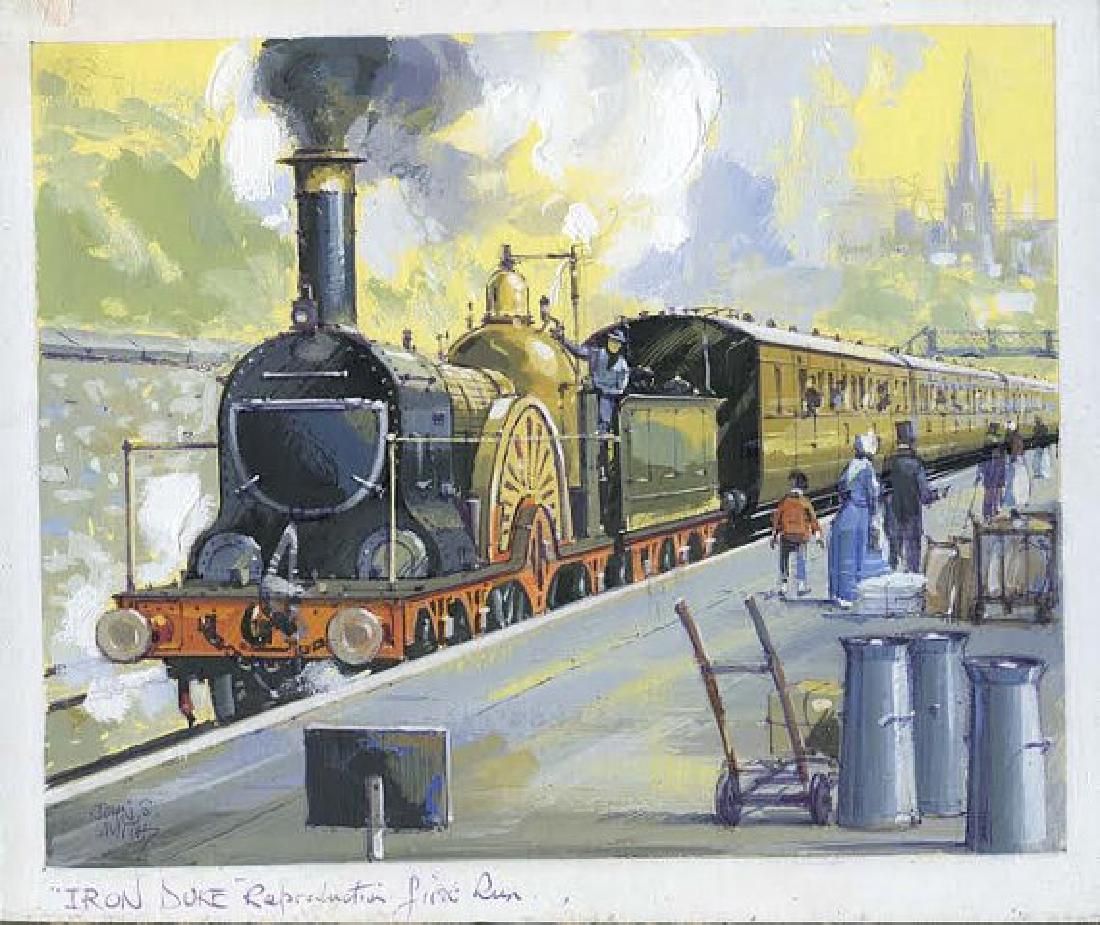 John Smith Iron Duke Steam Locomotive Train Engine (1 of 5)