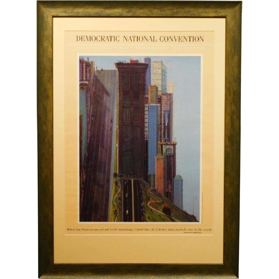 Wayne Thiebaud, City Hall 1984 Democratic Convention (1 of 8)