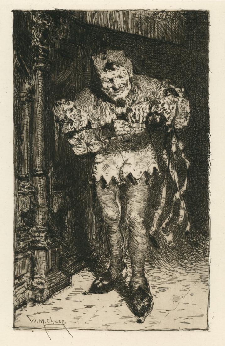 William Merritt Chase "Keying Up - The Court Jester" (1 of 1)