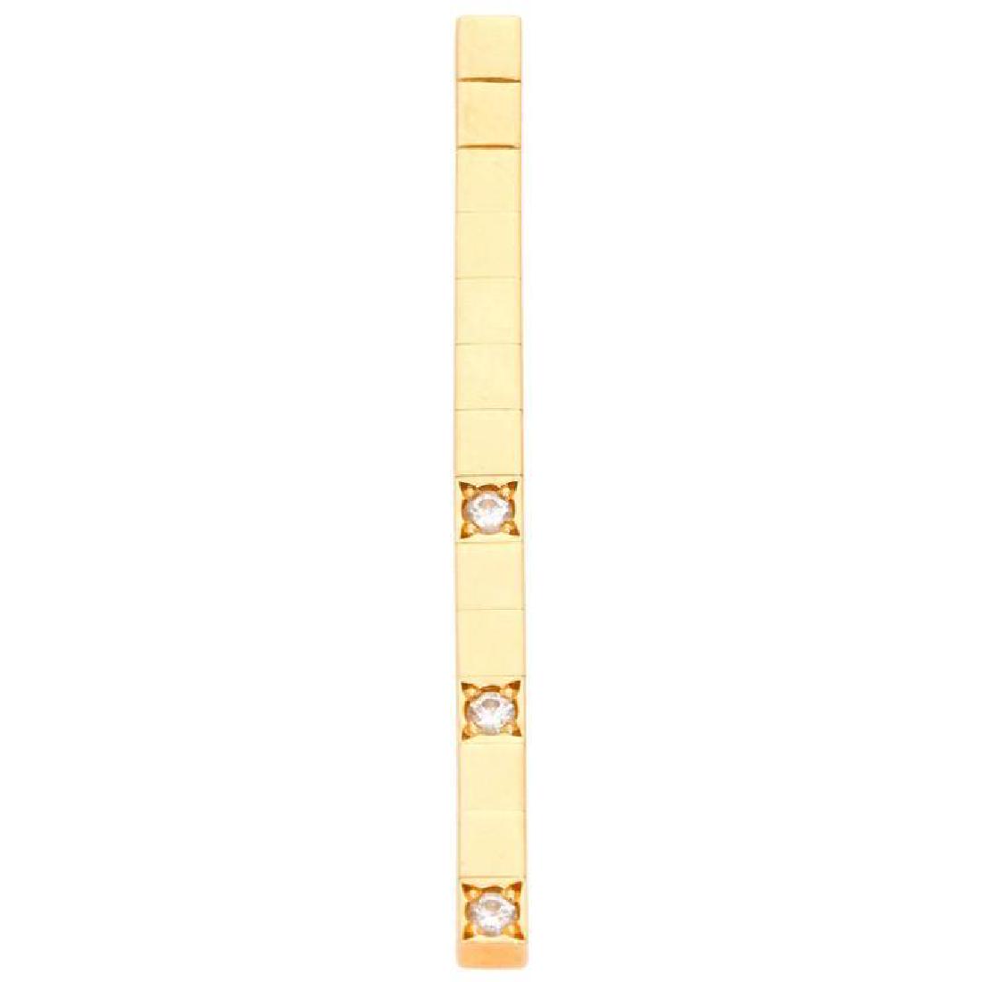 Cartier Lanieres Diamond Yellow Gold Pendant (1 of 4)