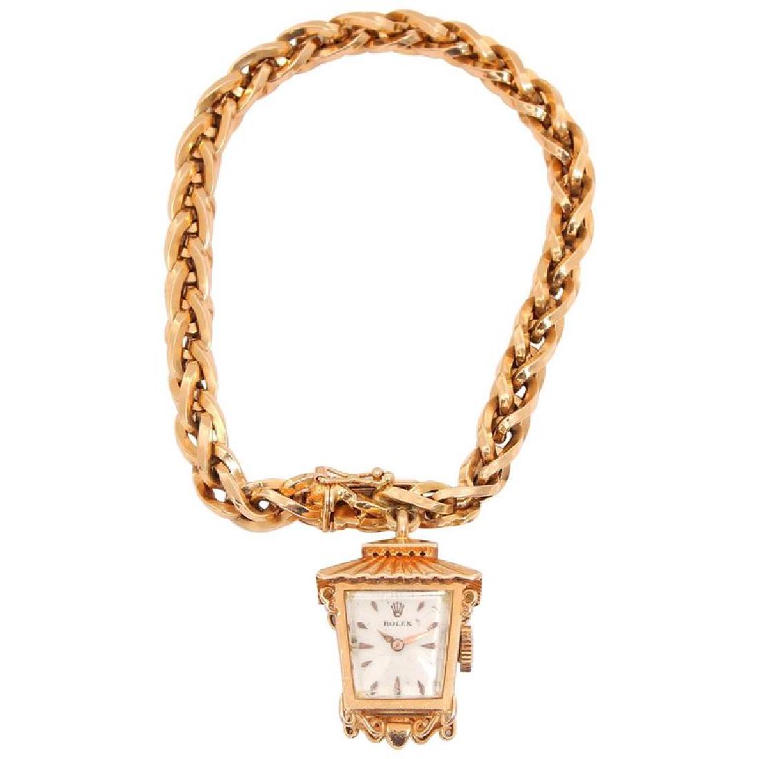 Rolex Ladies Yellow Gold Lantern Charm Bracelet Manual (1 of 4)