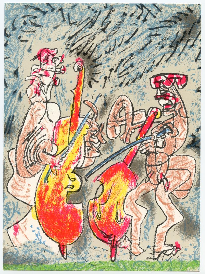 Roberto Sebastian Matta original lithograph, 1979 (1 of 1)