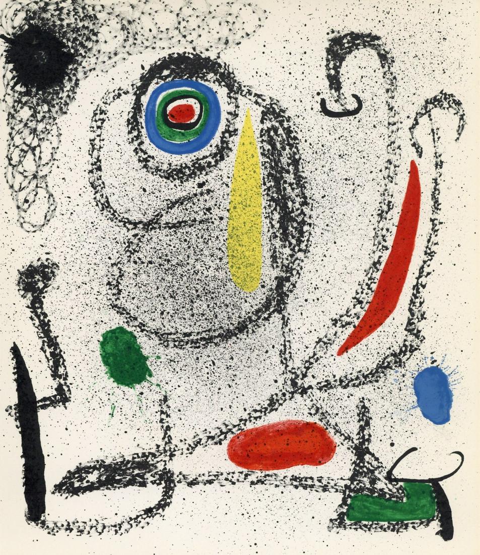 Joan Miro original lithograph, 1968 (1 of 1)