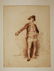 146: Robert Frederick Blum original etching "An Italian