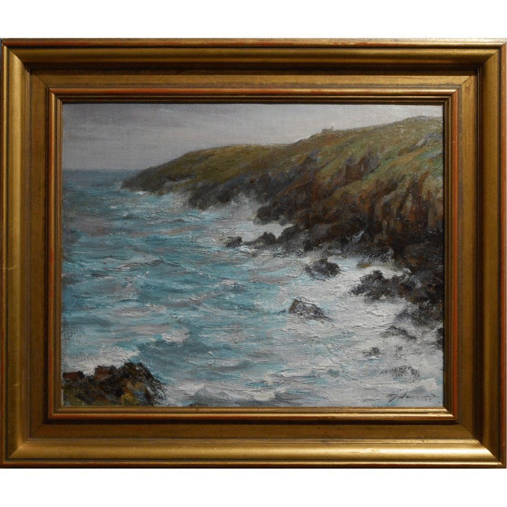 A.J. Hammond Plein Air Marine Massachusetts Coast (1 of 7)
