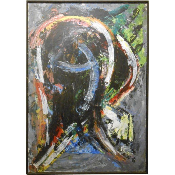 1960's Big Abstract Expressionist Painting (1 of 9)