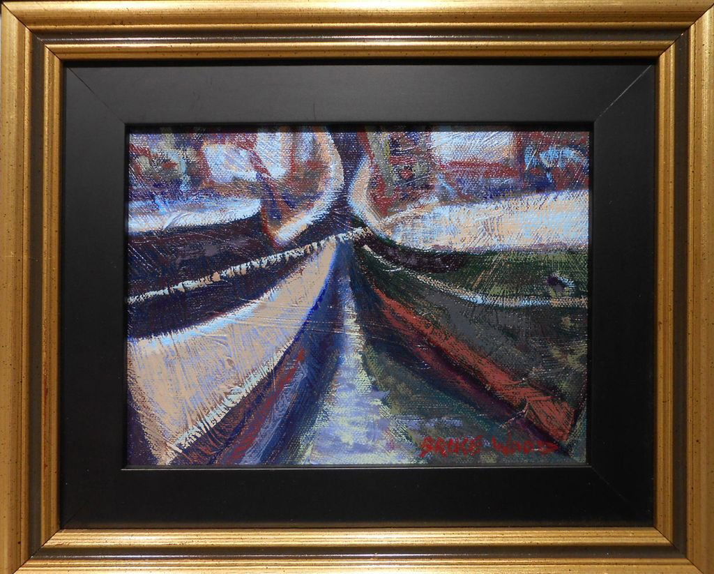 Gloucester Fishing Boats Contemporary Impressionist (1 of 8)