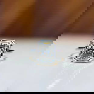 Certified 5.5 Carat Radiant Cut 14kt Solid White Gold Lab Grown Diamond Ring: Certified 5.5 Carat Diamond Radiant Cut 14kt Solid White Gold Ring Lab Grown Diamond Ring, 14Kt/59% Hallmarked White Gold Ring size - US 7, Color- E, Clarity -VS1, Diamond Weight: 5.5 Ct,Radiant