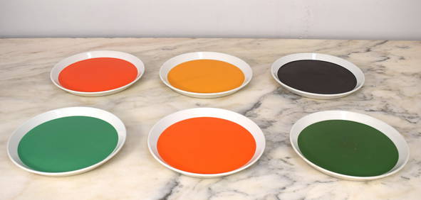 Gio Ponti - Set of 6 plates (1 of 10)