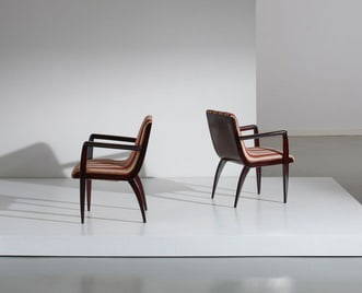 Guglielmo Ulrich- Pair of armchairs (1 of 3)