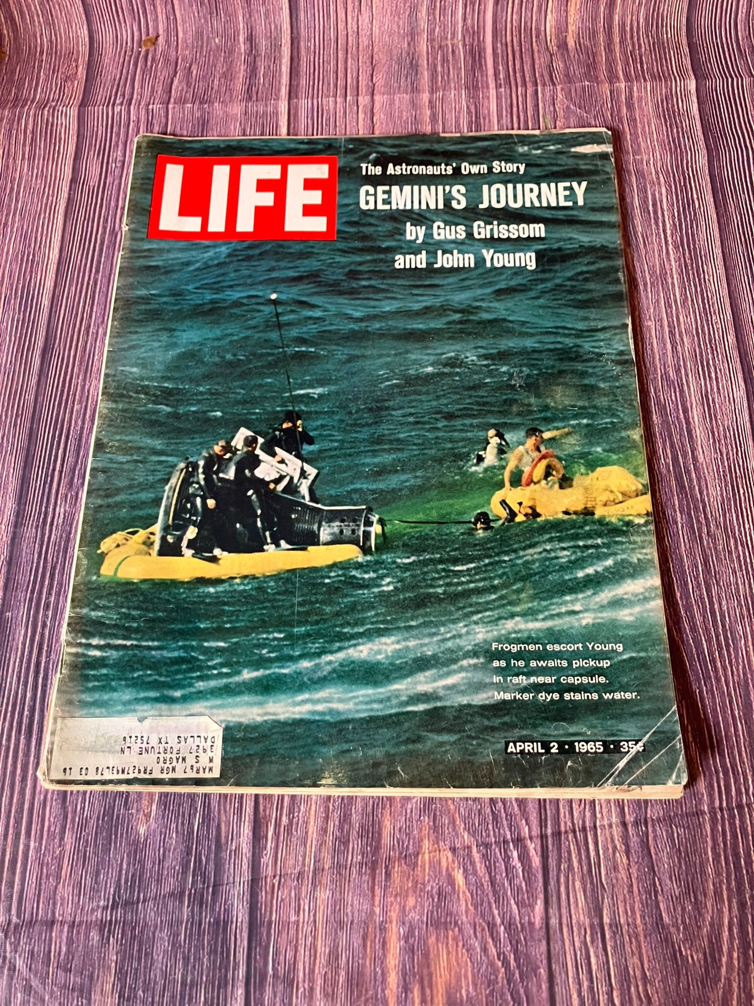 LIFE Magazine Gemini's Journey into Space - April 1965 (1 of 2)