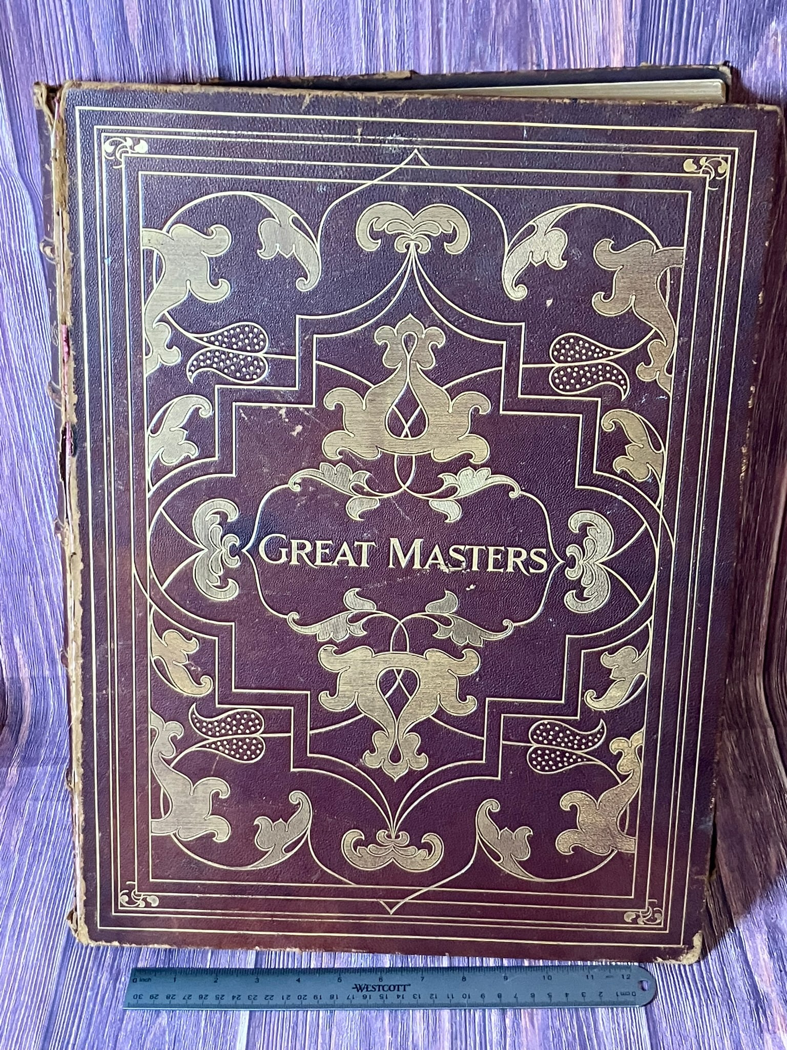 Great Master's of Art (1400-1800) c1903 - Oversized Art Book - Heineman London (1 of 8)