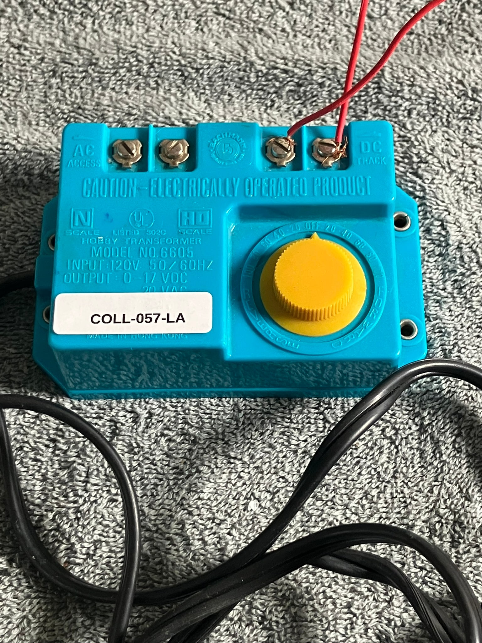 Bachmann N Scale Hobby Transformer Model 6605 – 120V 50/60Hz (1 of 2)