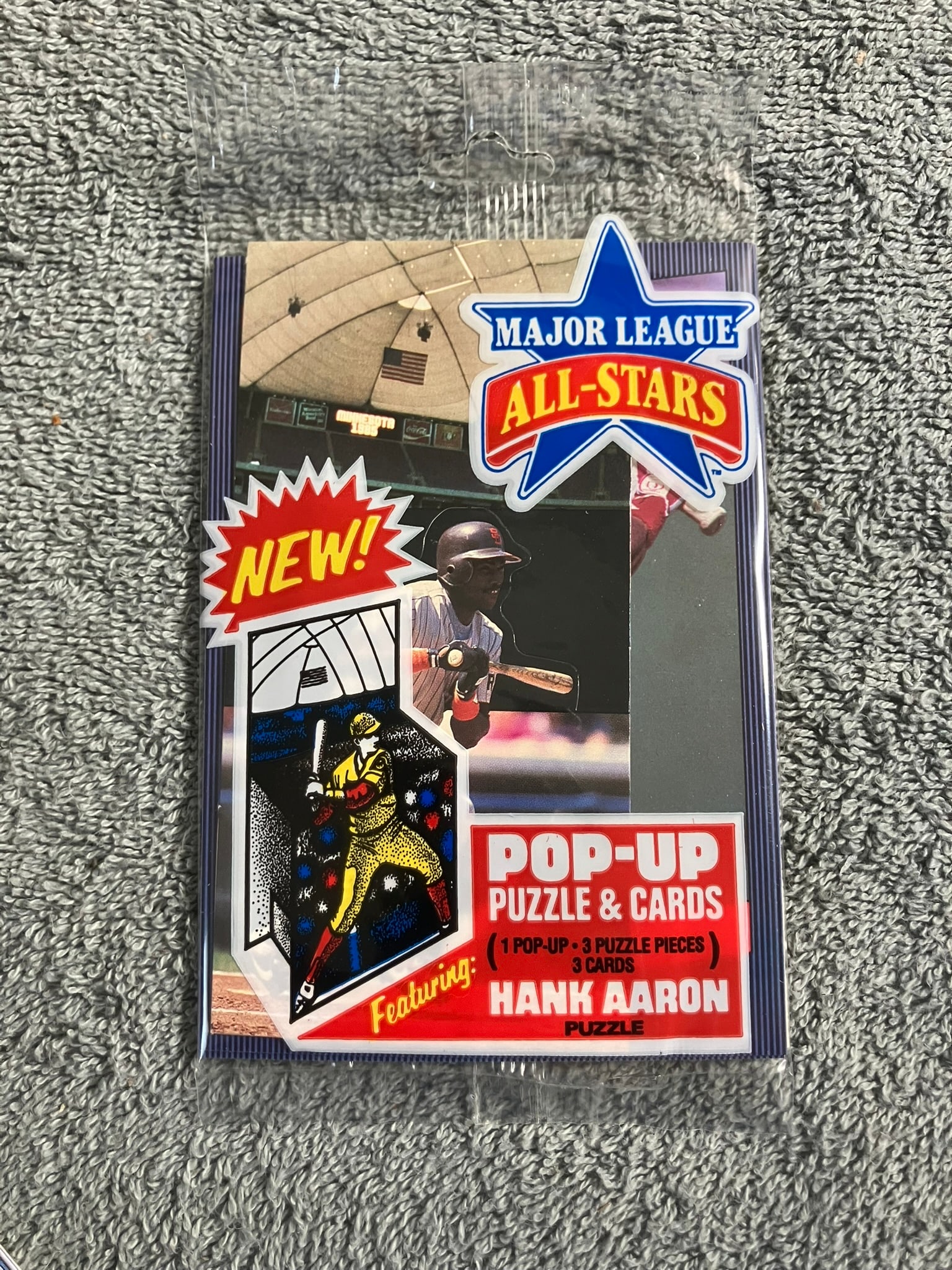 Vintage Unopened 1986 Donruss Pop-ups w/Gwynn Front & Back: Vintage Unopened 1986 Donruss Pop-ups