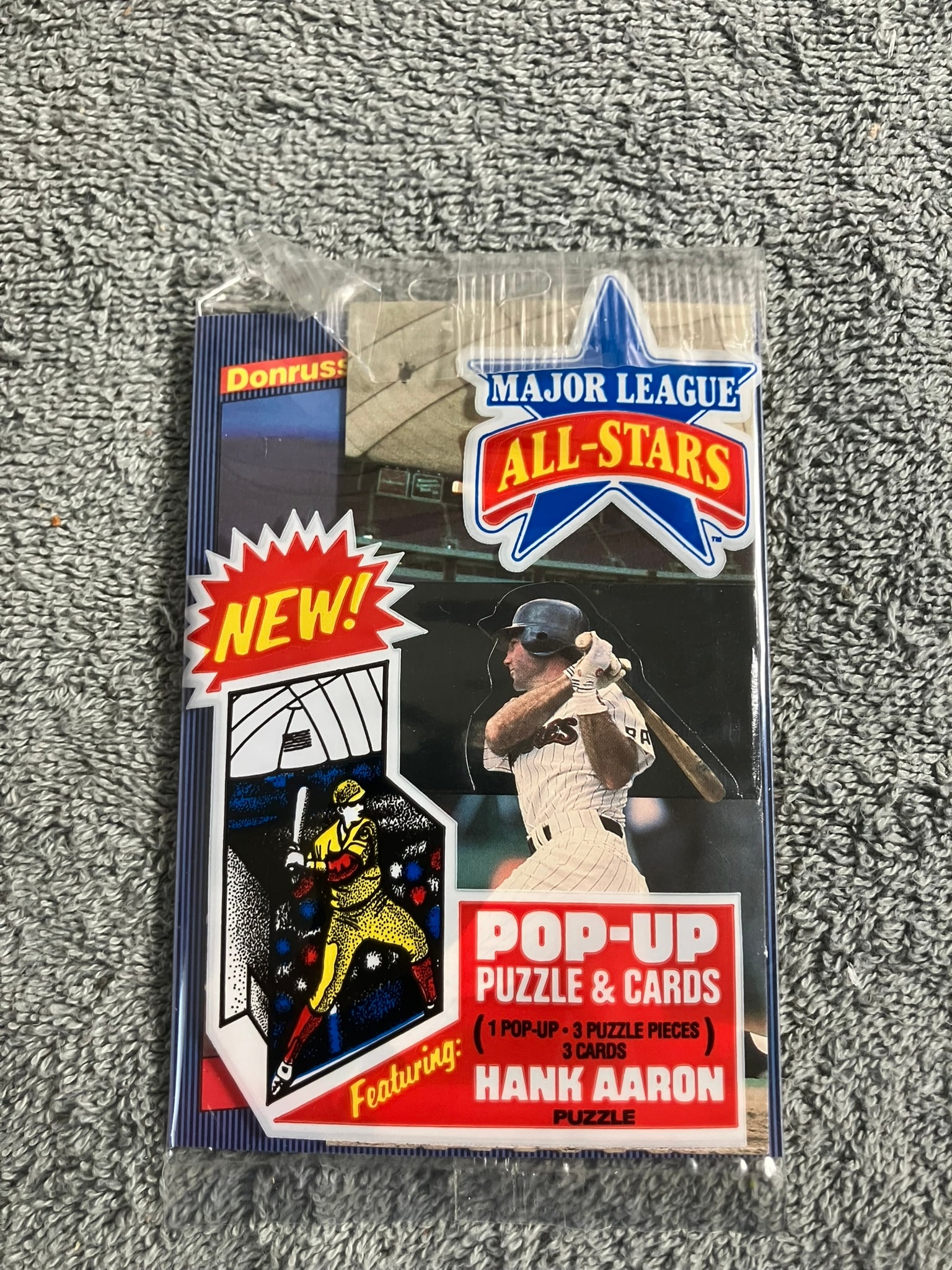 Vintage Unopened 1986 Donruss Pop-ups w/Nolan Ryan on back: Vintage Unopened 1986 Donruss Pop-ups