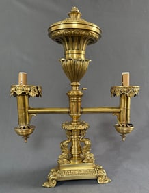 Argand Lamp Double Arm c.1800