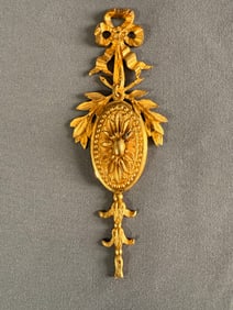 French Bronze keyhole Escutcheon c. 1800