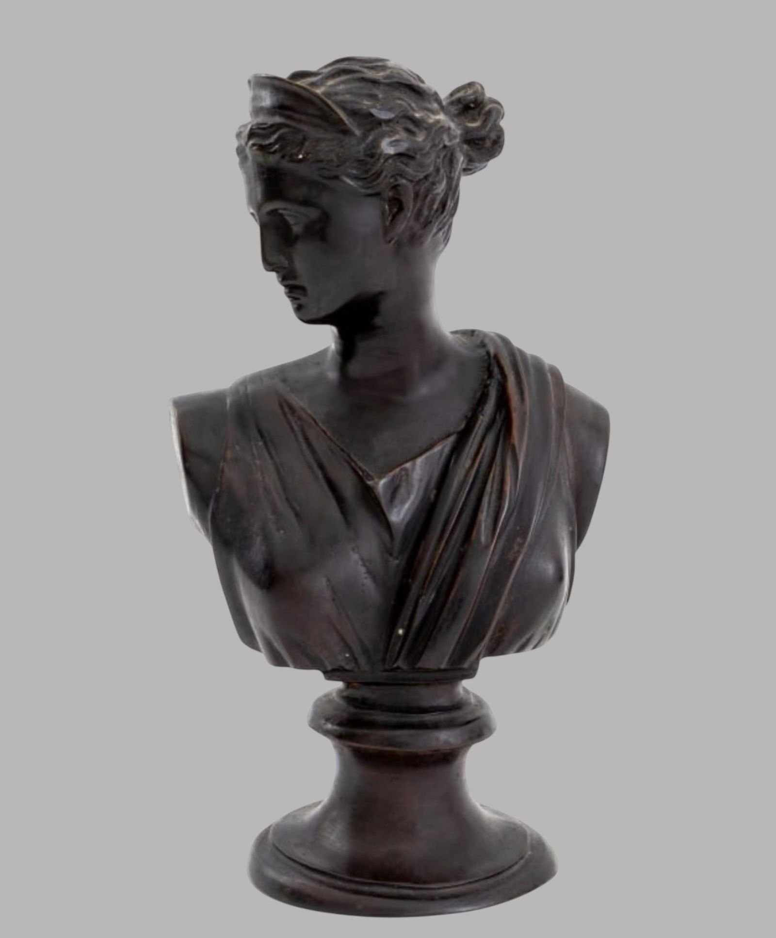 Bronze Bust of Artemis Patinated (1 of 5)