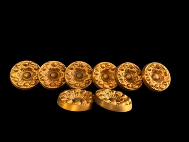 Gilt Bronze drapery holdbacks c.1800