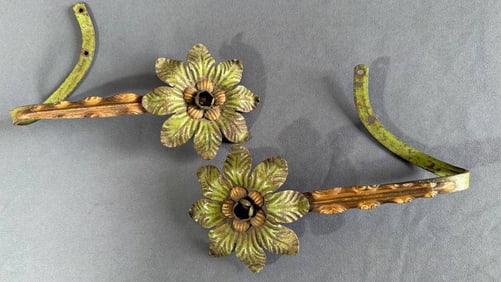 Press Metal Curtain Tie Back- Pair