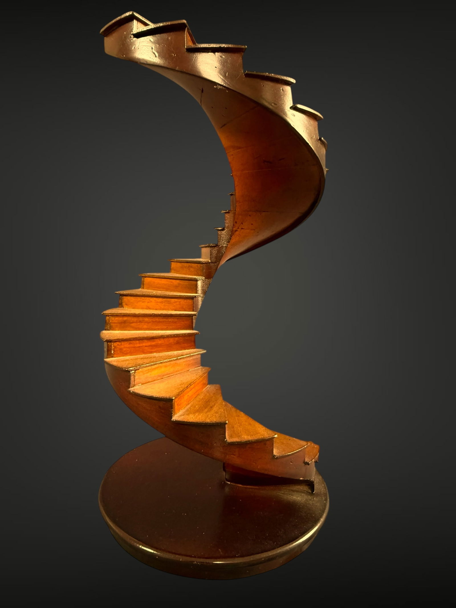 Modern Mahogany Architectural Stair Model (1 of 4)