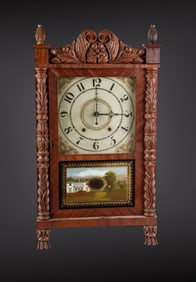 Federal Column Shelf Clock Eli Terry for George Mitchell