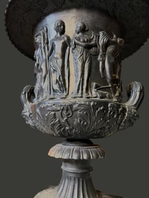 Borghese Cast Iron Urn Large