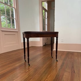 Regency Mahogany Games Table - Fine