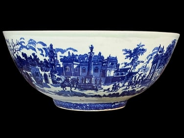 Victoria ware Ironstone Punch bowl Large