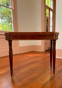Federal Mahogany Flip Top Game Table c.1790-1810