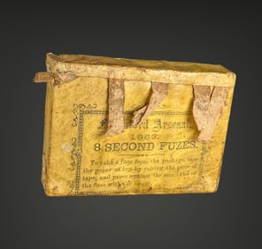 Unopened box of Civil War Fuzes c.1863 Fully Intact