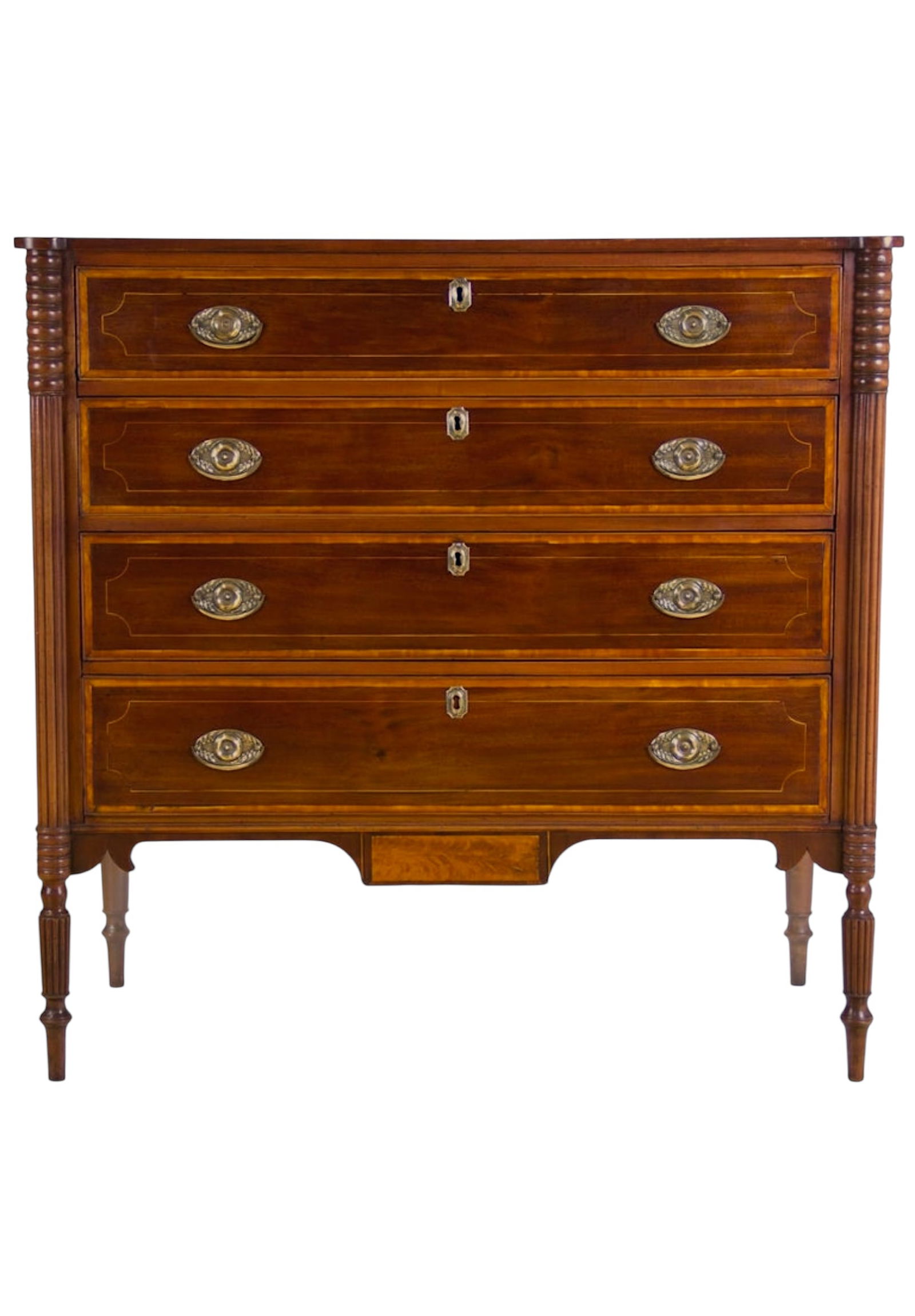 Federal Chest Mahogany & Cherrywood (1 of 8)