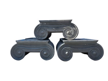 Grecian Ionic Column capitols planters brackets