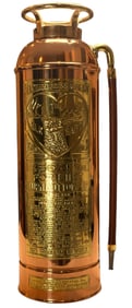 Elkhart Copper & Brass Fire Extinguisher