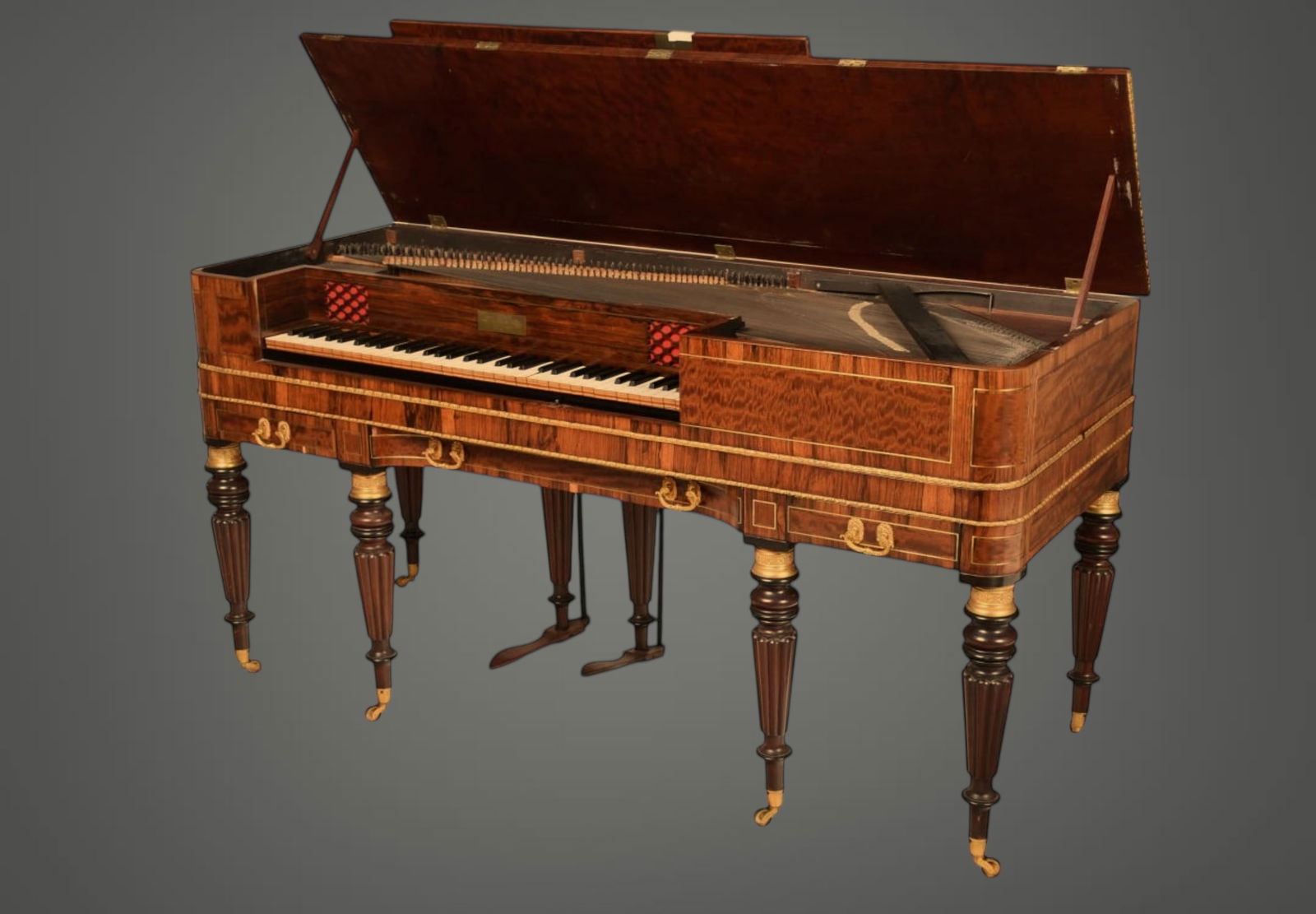 Classical Rosewood and Bronze Pianoforte, Sack Provenance (1 of 15)