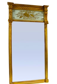 Gilt Sheraton mirror